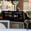 The remnants of the Tesla Cybertruck used in the New Year's Day terrorist attack at Trump Tower in Las Vegas