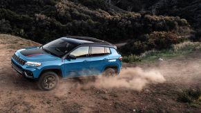 The 2025 Jeep Compass off-roading