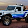 The Jeep J6 Honcho Concept off-roading